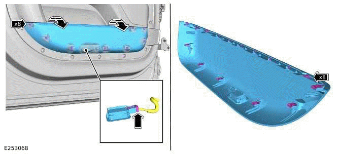 Front Door Trim Panel